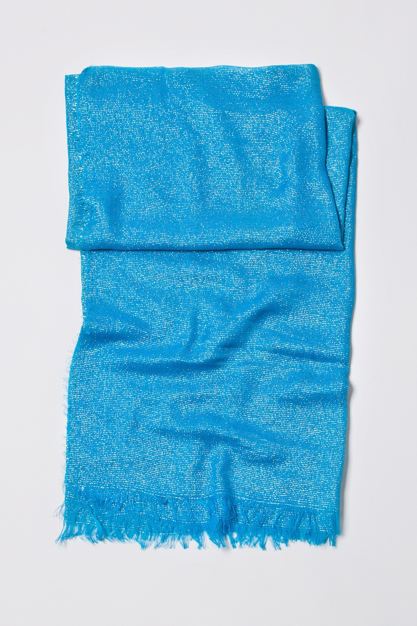 Turquoise Twinkle Scarf Photo (3)