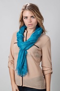 Turquoise Twinkle Scarf Photo (4)