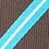 Turquoise Silk Barrow Skinny Tie