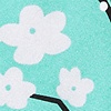 Turquoise Silk Cherry Blossoms Tie