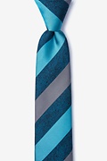 Dee Turquoise Skinny Tie Photo (0)