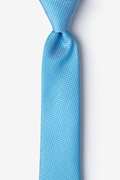 Dominica Turquoise Skinny Tie Photo (0)