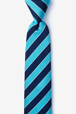 _Fane Turquoise Skinny Tie_