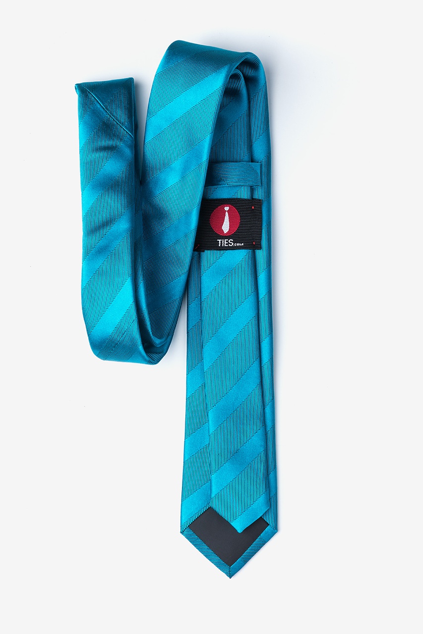 Granham Turquoise Skinny Tie Photo (1)