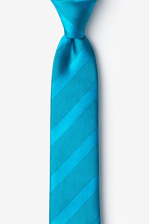 _Granham Turquoise Skinny Tie_