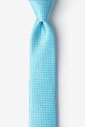 Groote Turquoise Skinny Tie Photo (0)