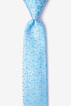 _Harrington Turquoise Skinny Tie_