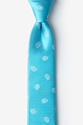 Margarita Turquoise Skinny Tie Photo (0)