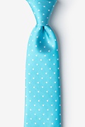 Richards Turquoise Extra Long Tie Photo (0)