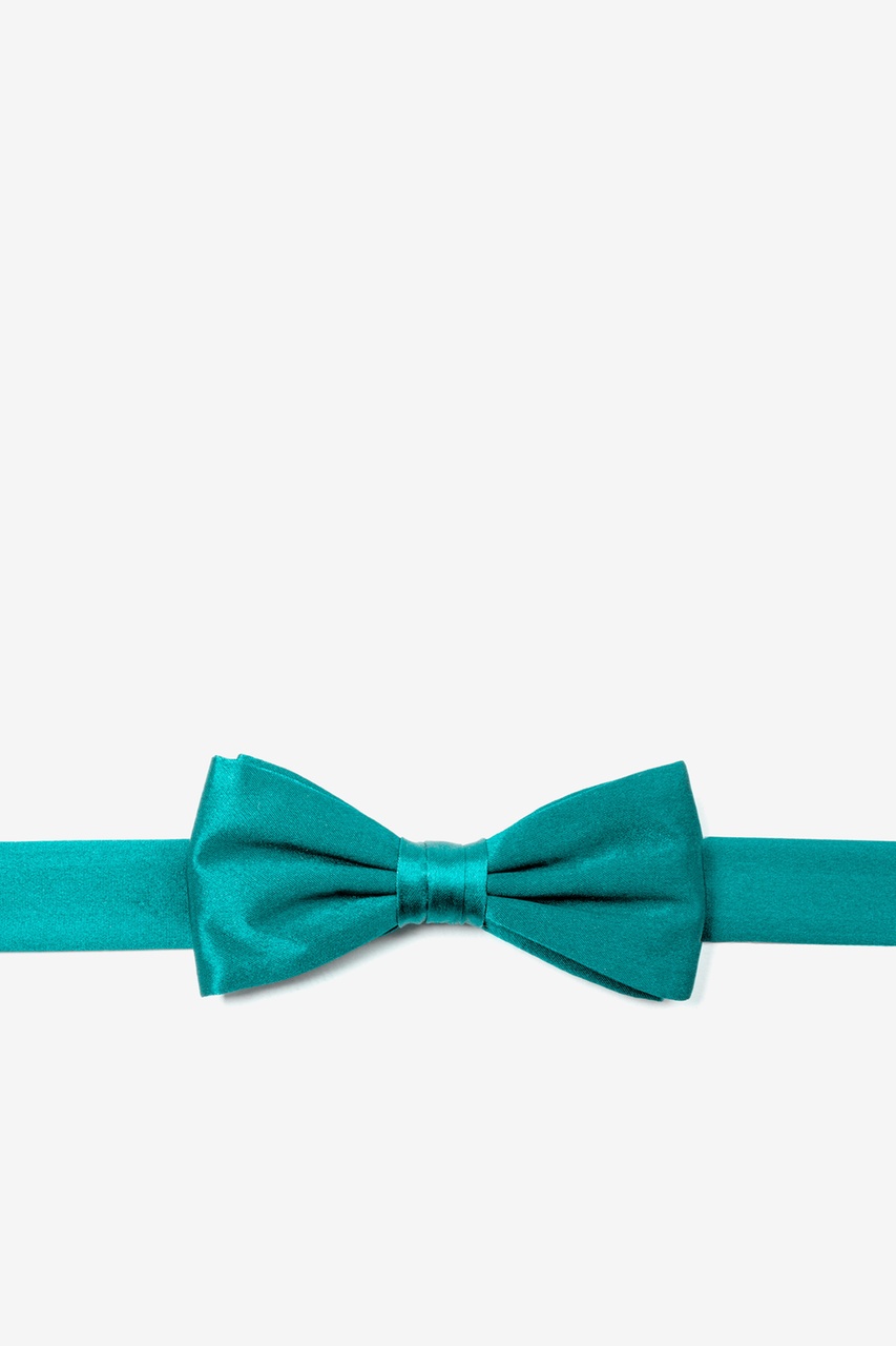 Turquoise Bow Tie For Boys Photo (0)