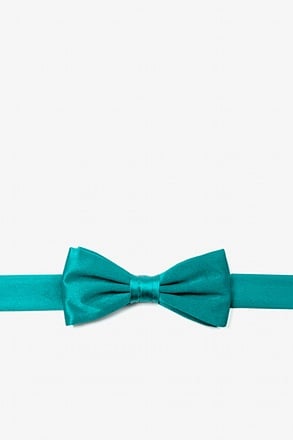 Turquoise Bow Tie For Boys