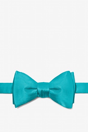 turquoise shirt and tie