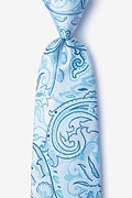 Walker Turquoise Extra Long Tie Photo (0)