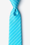 Yapen Turquoise Extra Long Tie Photo (0)