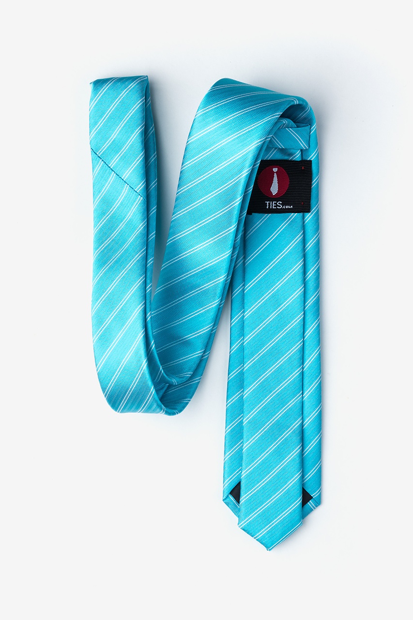 Yapen Turquoise Skinny Tie Photo (1)