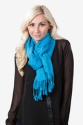 Turquoise Pashmina Scarf Photo (0)