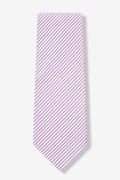 Violet Columbia Extra Long Tie Photo (0)