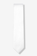 Wedding Day White 2.25" Skinny Tie Photo (1)