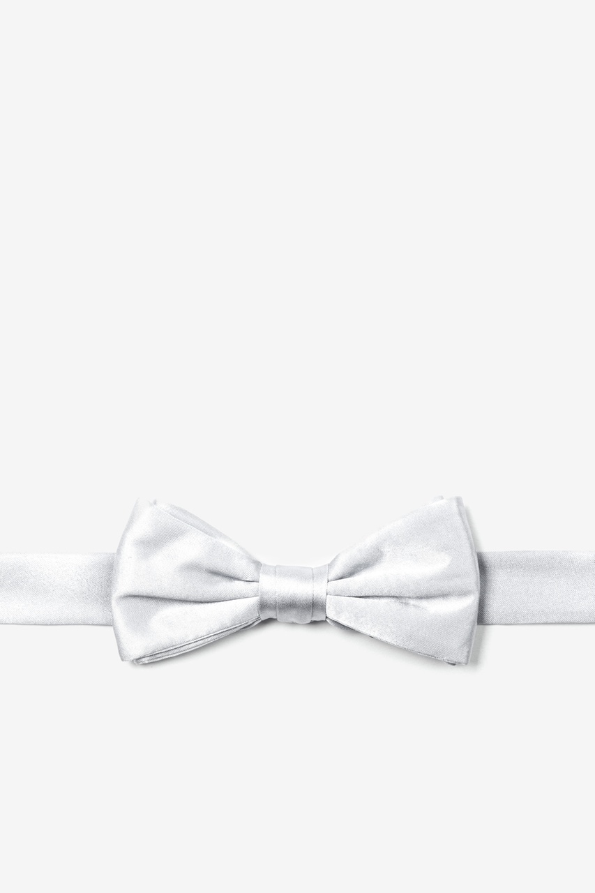 Wedding Day White Bow Tie For Boys Photo (0)