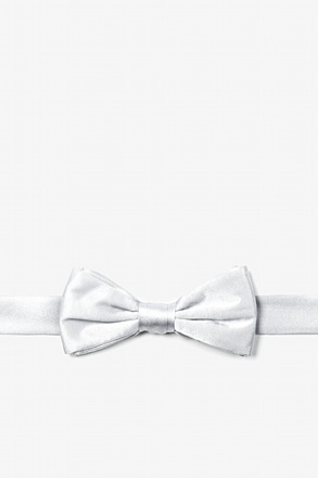 _Wedding Day White Bow Tie For Boys_
