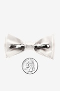 Wedding Day White Bow Tie For Infants Photo (1)