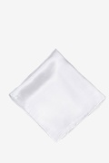 Wedding Day White Pocket Square Photo (0)