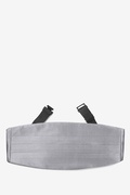 Wedding Silver Cummerbund Photo (0)