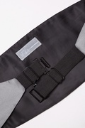 Wedding Silver Cummerbund Photo (1)