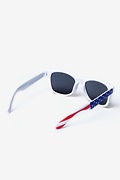 Salute Your American Flag White Sunglasses Photo (2)