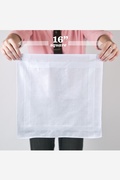 12 Pack Classic White Handkerchief Photo (2)