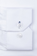 Aiden Cutaway Collar White Dress Shirt Photo (1)