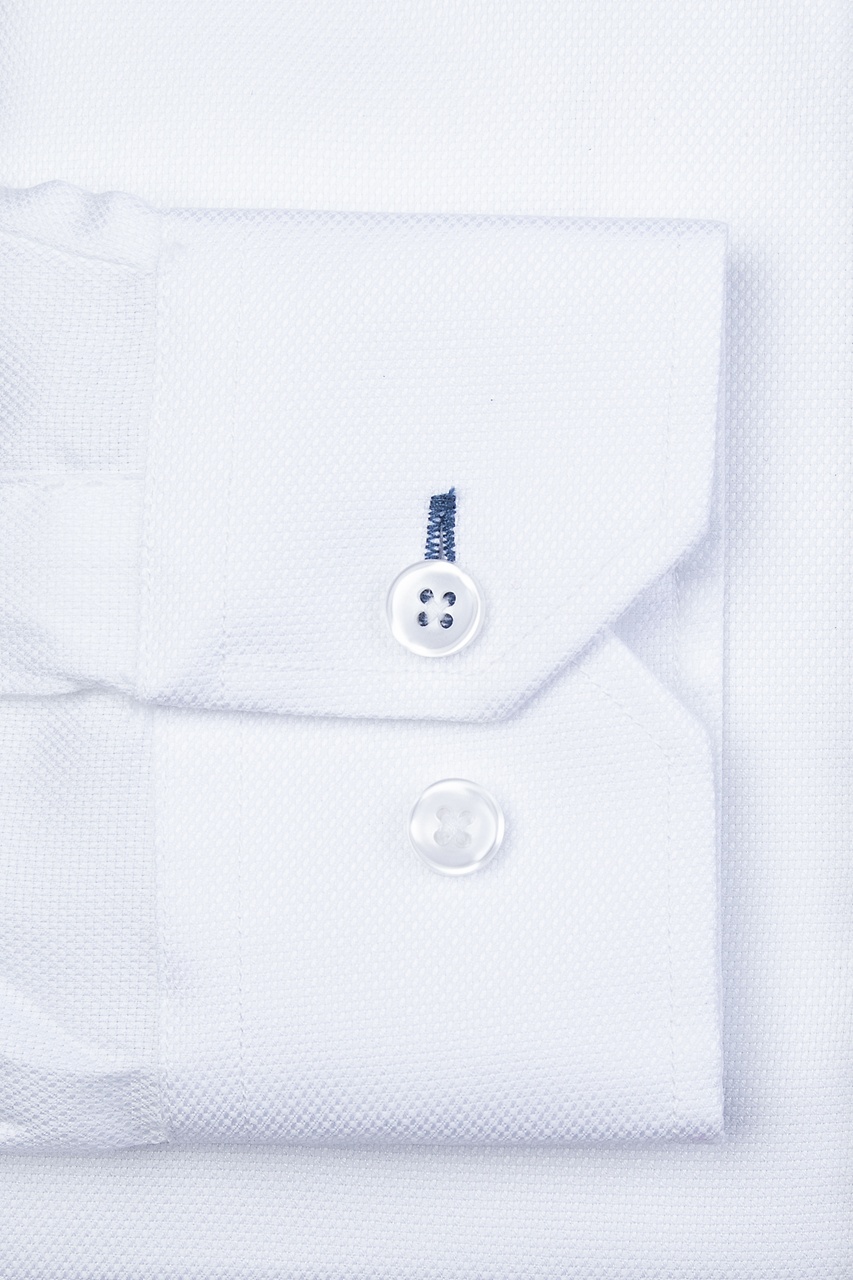 Aiden Spread Collar White Dress Shirt Photo (1)