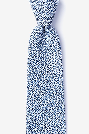 Amherst White Extra Long Tie
