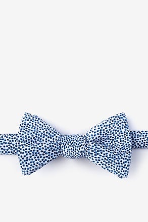 Amherst White Self-Tie Bow Tie