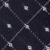 White Cotton Gresham Skinny Tie
