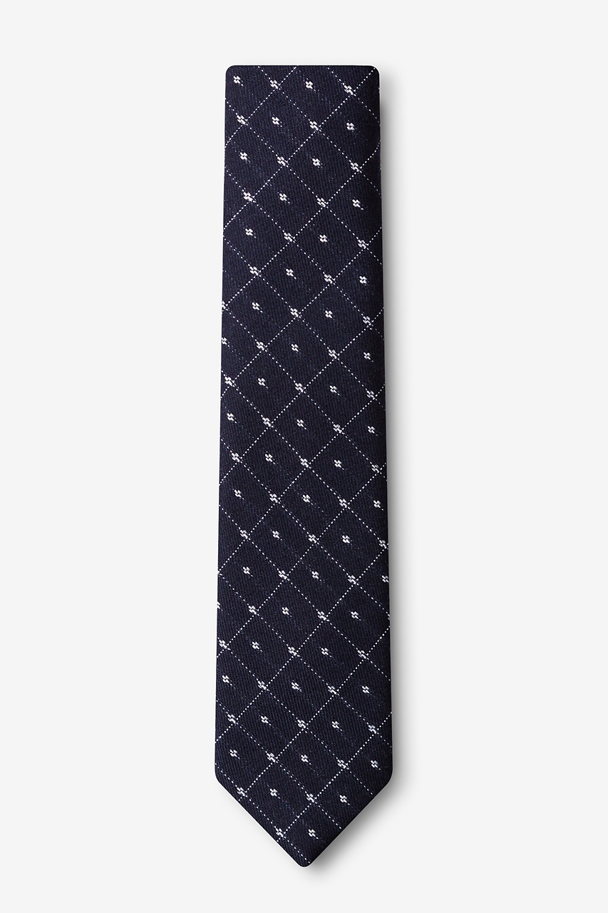 White Cotton Gresham Skinny Tie | Ties.com