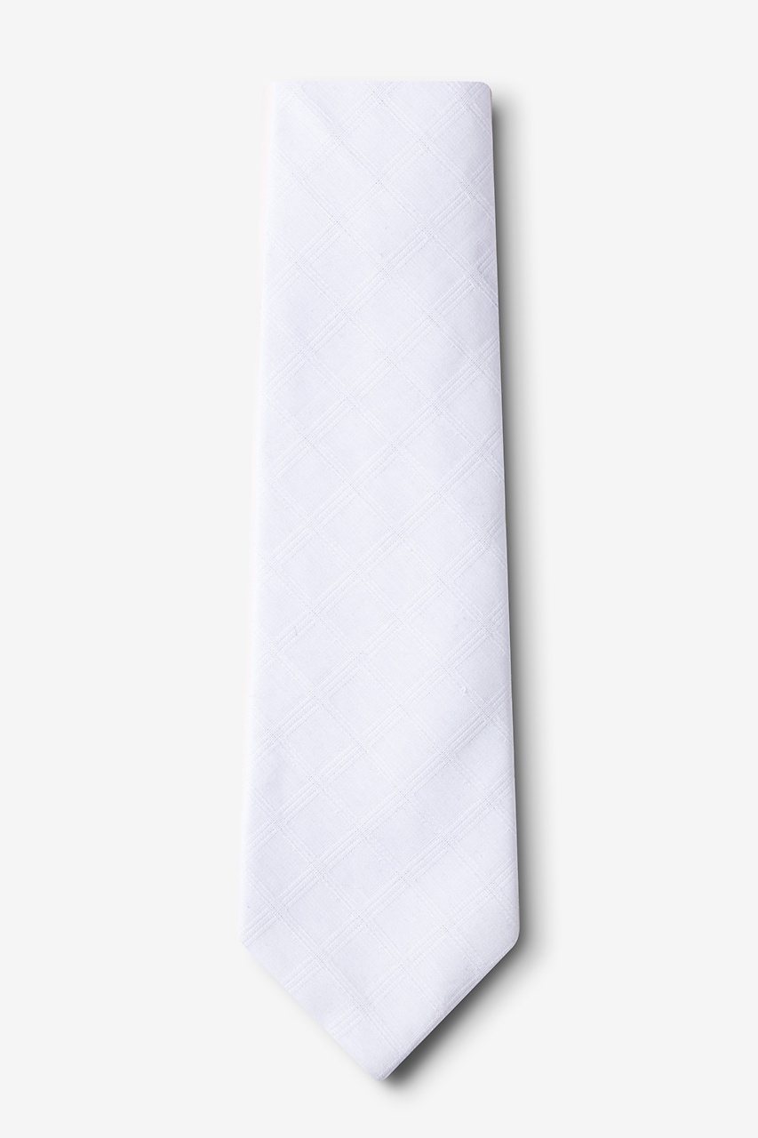 Tacoma White Extra Long Tie Photo (1)