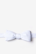 Tacoma White Skinny Bow Tie Photo (0)