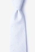 Teague White Extra Long Tie Photo (0)