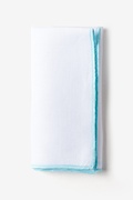 Turquoise Edged Linen