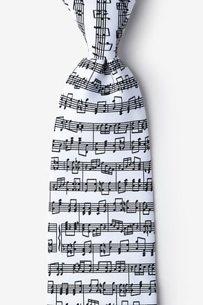 Sheet Music White Tie