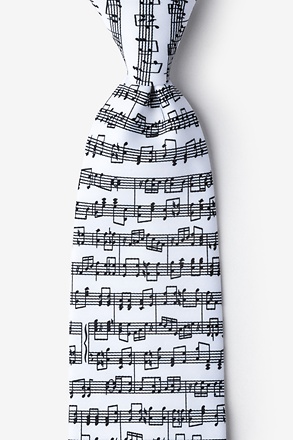 _Sheet Music White Tie_