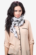 Cross White Scarf Photo (3)