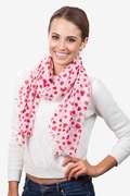 White Love is in the Air Scarf Photo (1)