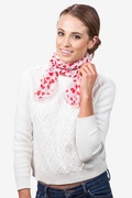 White Love is in the Air Scarf Photo (3)