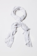 Marilyn Sparkle White Scarf Photo (1)