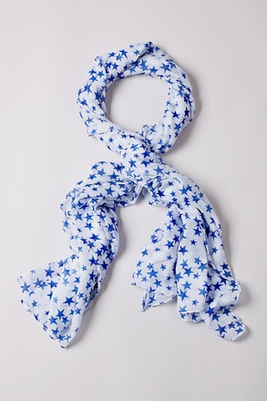 _Starry Night White Scarf_