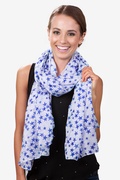 Starry Night White Scarf Photo (1)