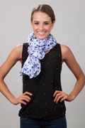 Starry Night White Scarf Photo (3)