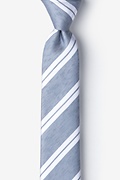 Wales White Skinny Tie Photo (0)